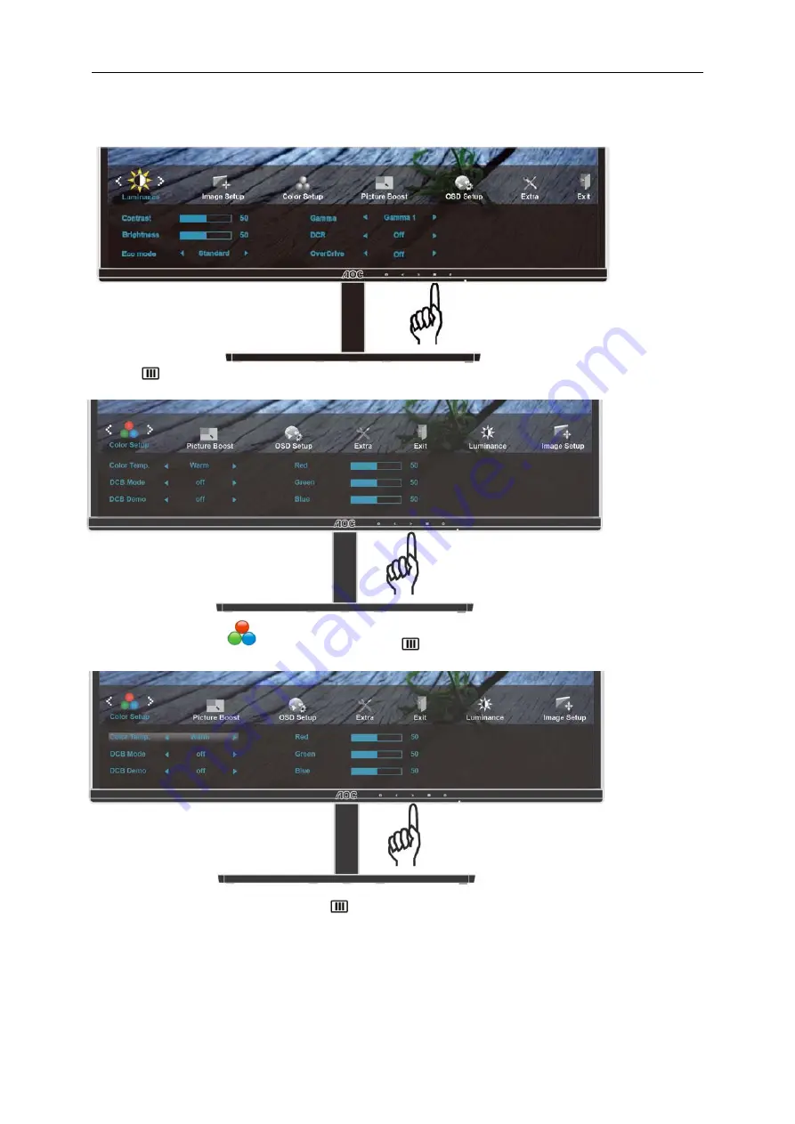 AOC I2279VW User Manual Download Page 27