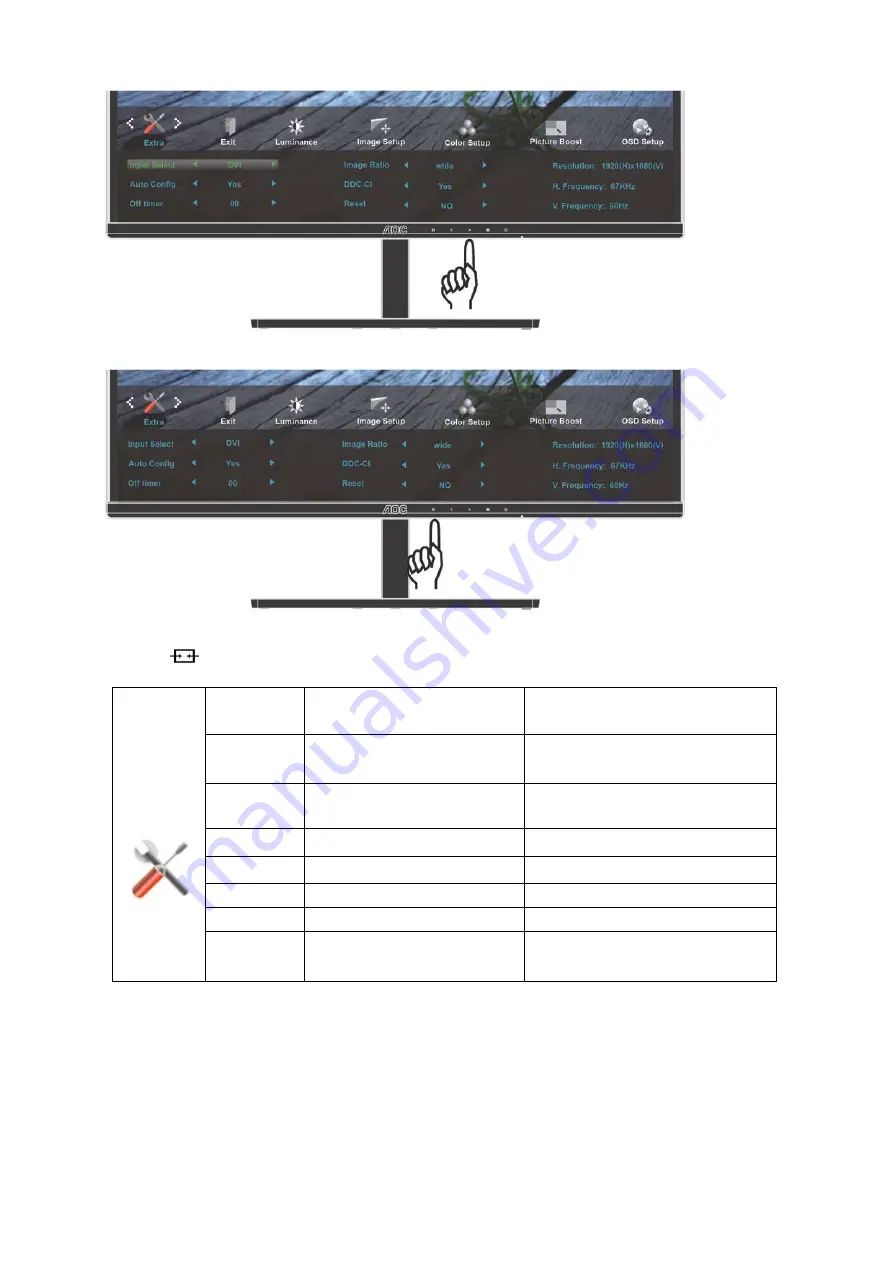 AOC I2279VW User Manual Download Page 34