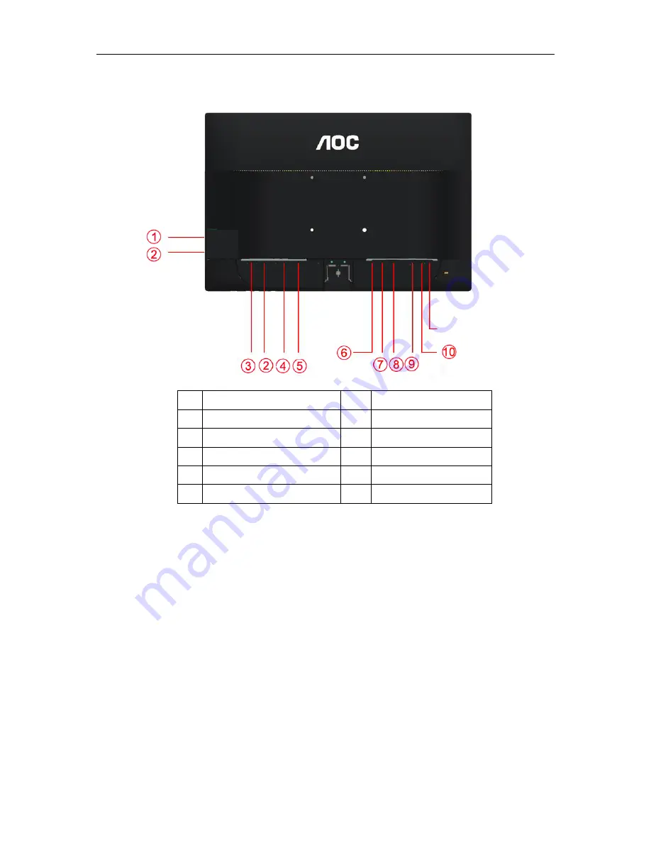 AOC I2460PXQU User Manual Download Page 11