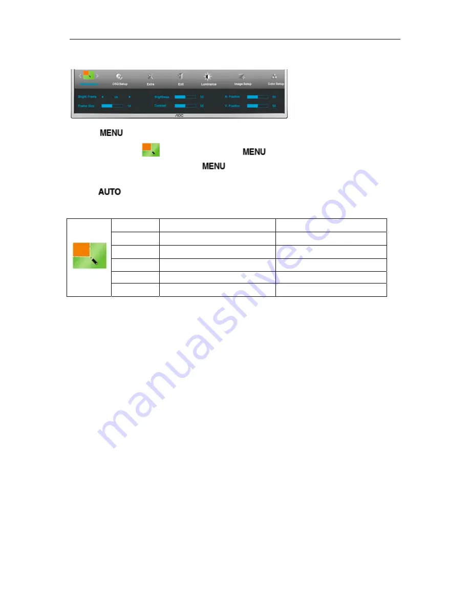 AOC I2473PWM User Manual Download Page 27