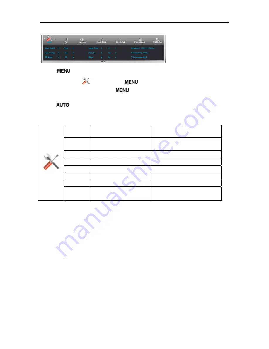 AOC I2473PWM User Manual Download Page 29