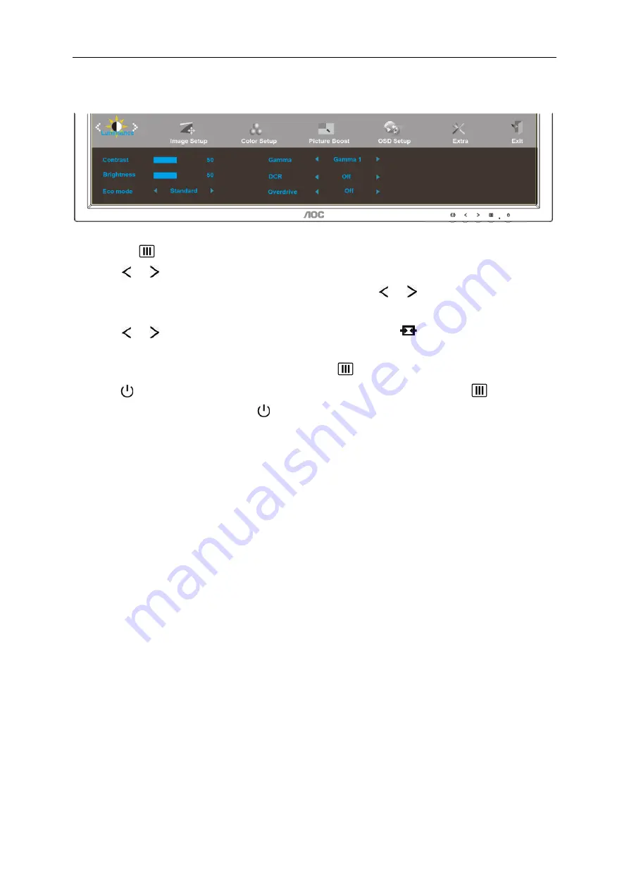 AOC I2475PRQU User Manual Download Page 21