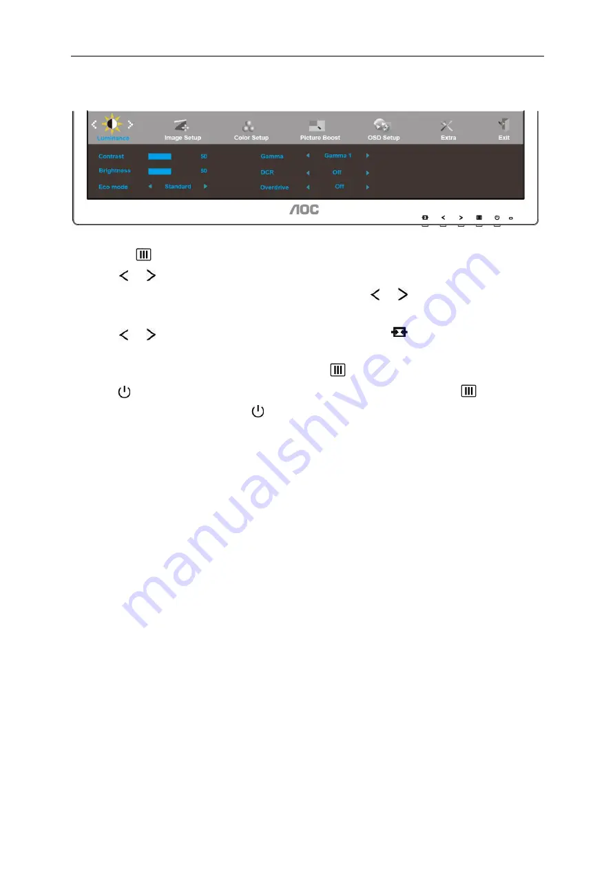 AOC I2475PSXJ User Manual Download Page 21