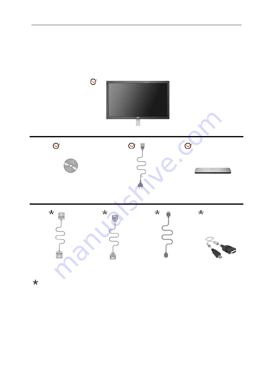 AOC I2476VW User Manual Download Page 9