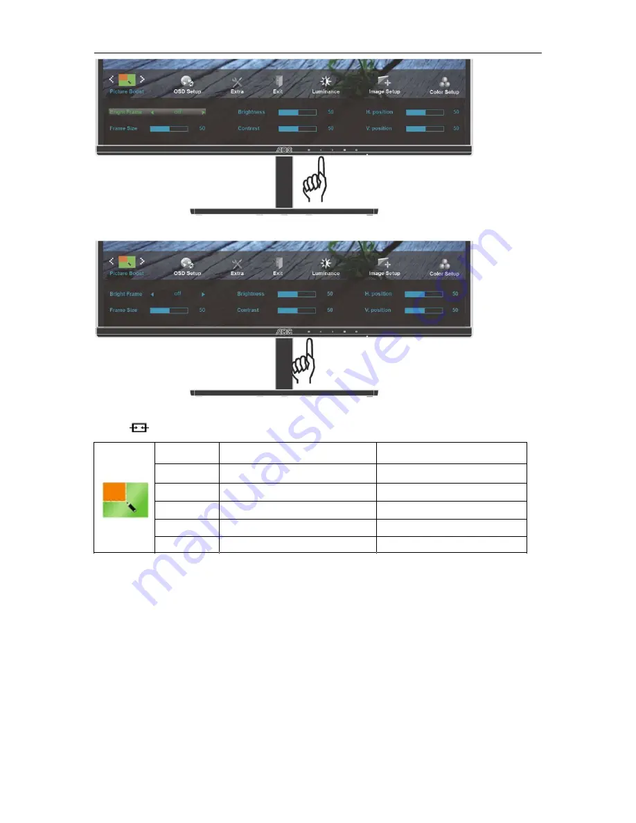 AOC I2579V User Manual Download Page 32