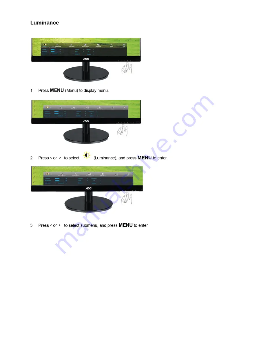 AOC I2769VM Service Manual Download Page 8