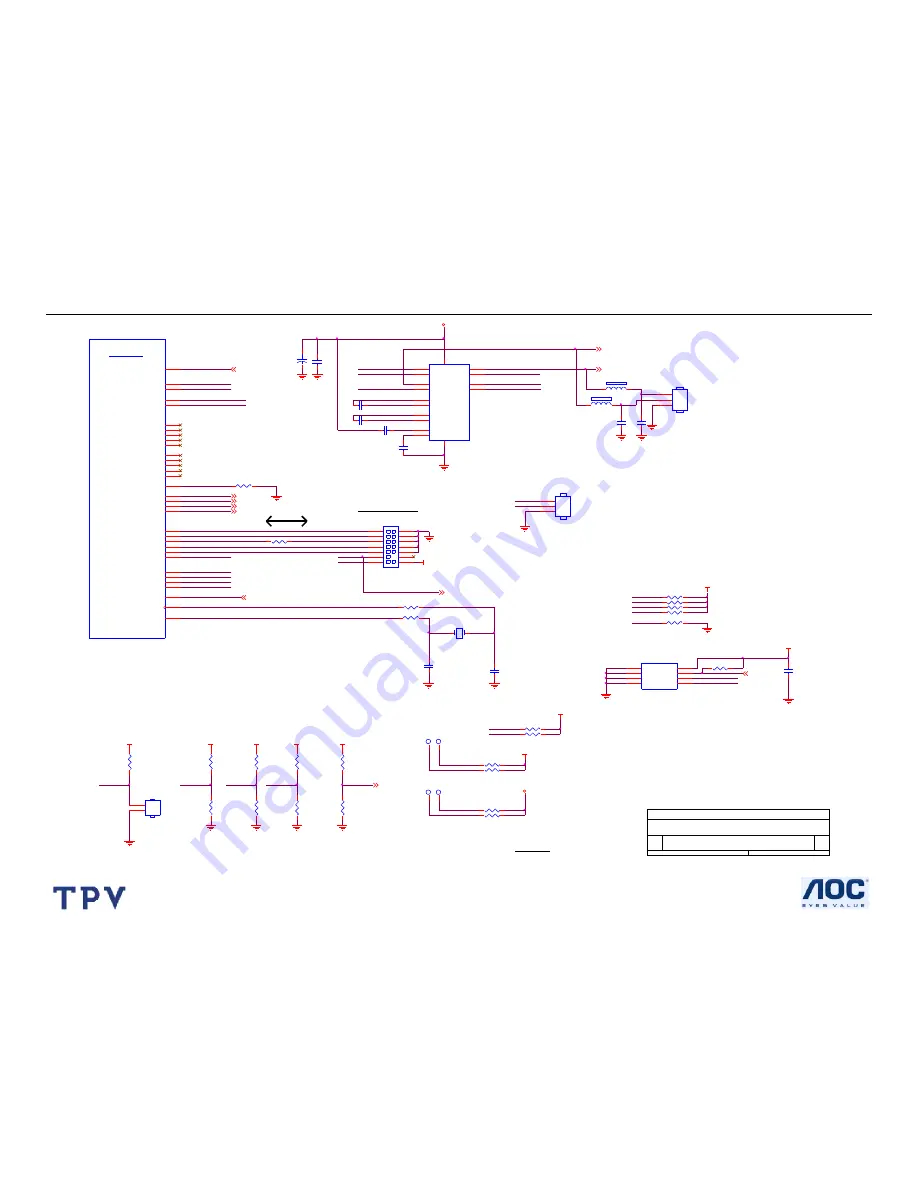 AOC L19W461 Service Manual Download Page 40