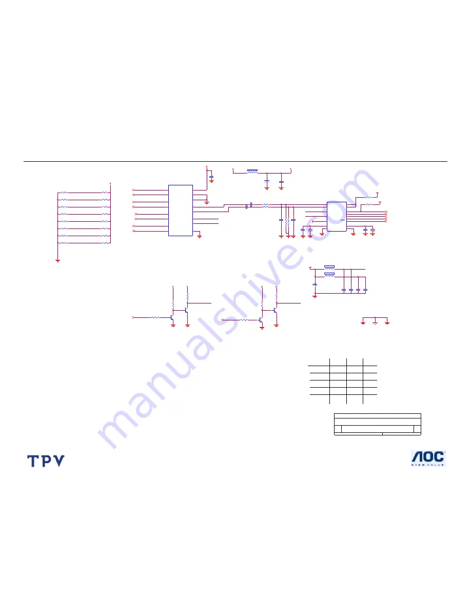 AOC L19W461 Service Manual Download Page 42