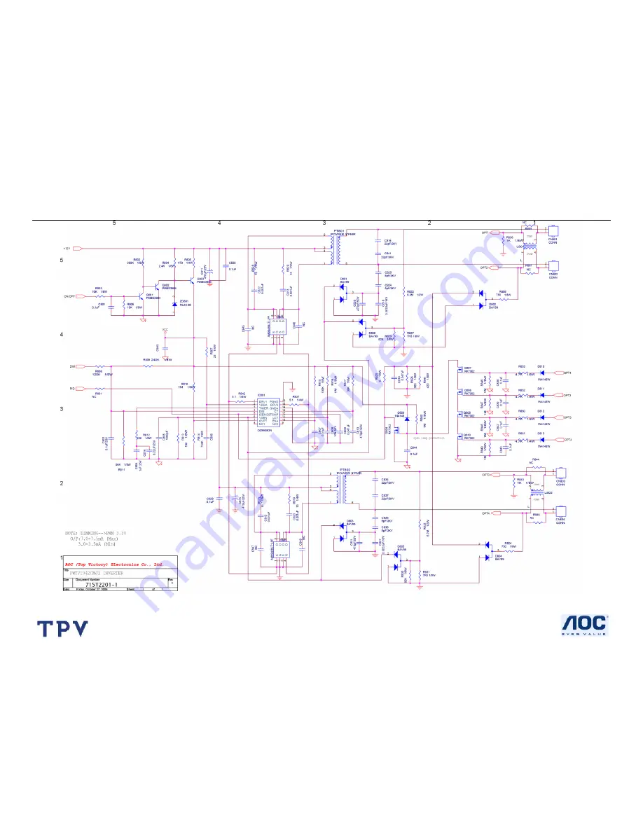 AOC L19W461 Service Manual Download Page 54