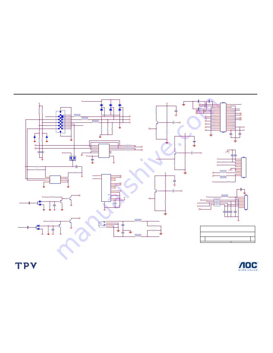 AOC L27W431 Service Manual Download Page 38