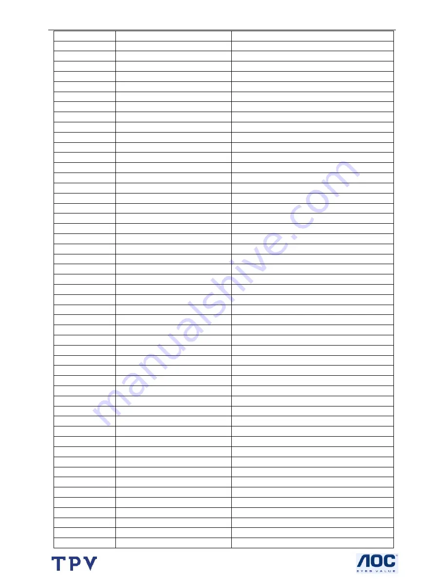 AOC L27W431 Service Manual Download Page 57