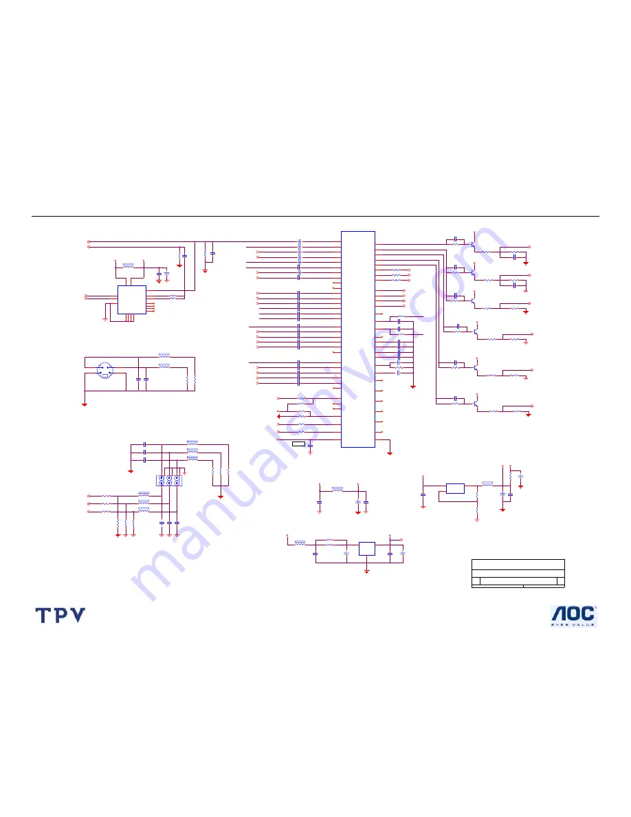 AOC l32w451 Service Manual Download Page 63