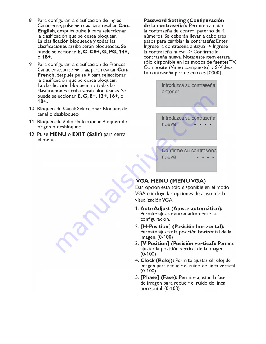 AOC L32W931 Service Manual Download Page 9