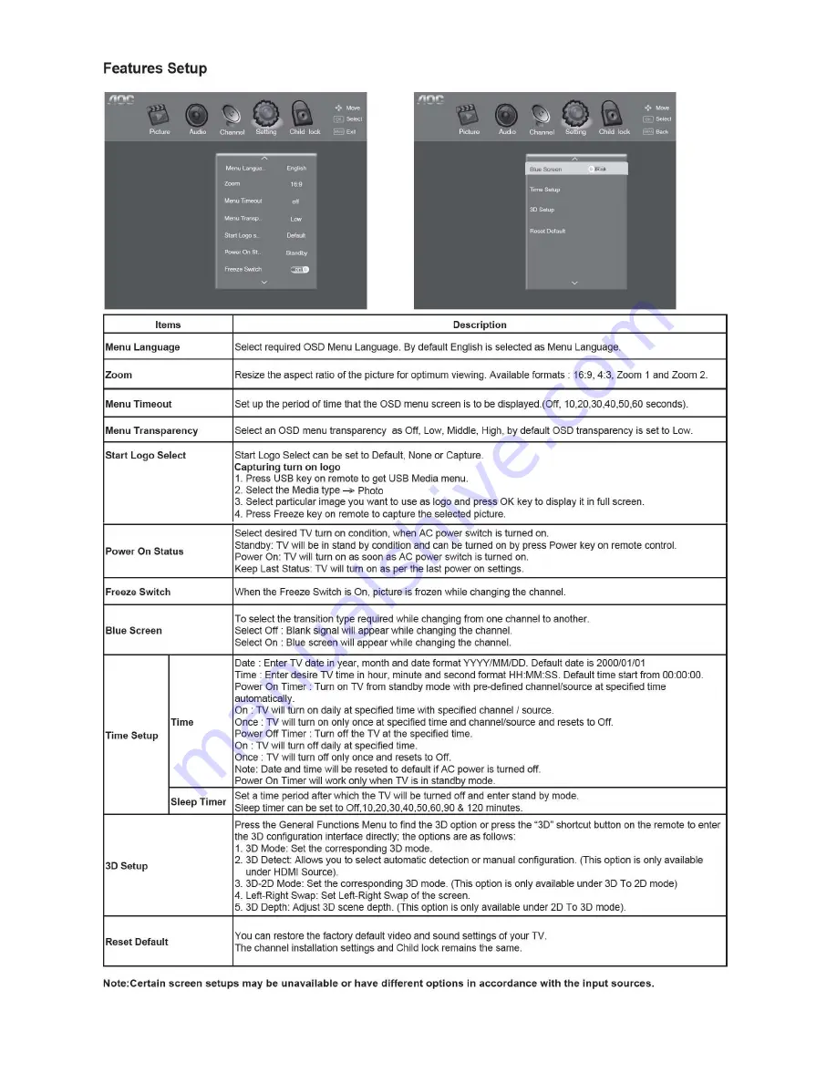 AOC LE23A6730/61 Service Manual Download Page 12