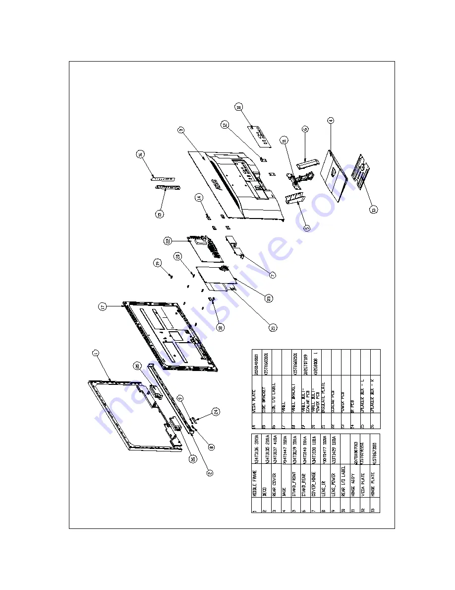 AOC LE23A6730/61 Скачать руководство пользователя страница 46