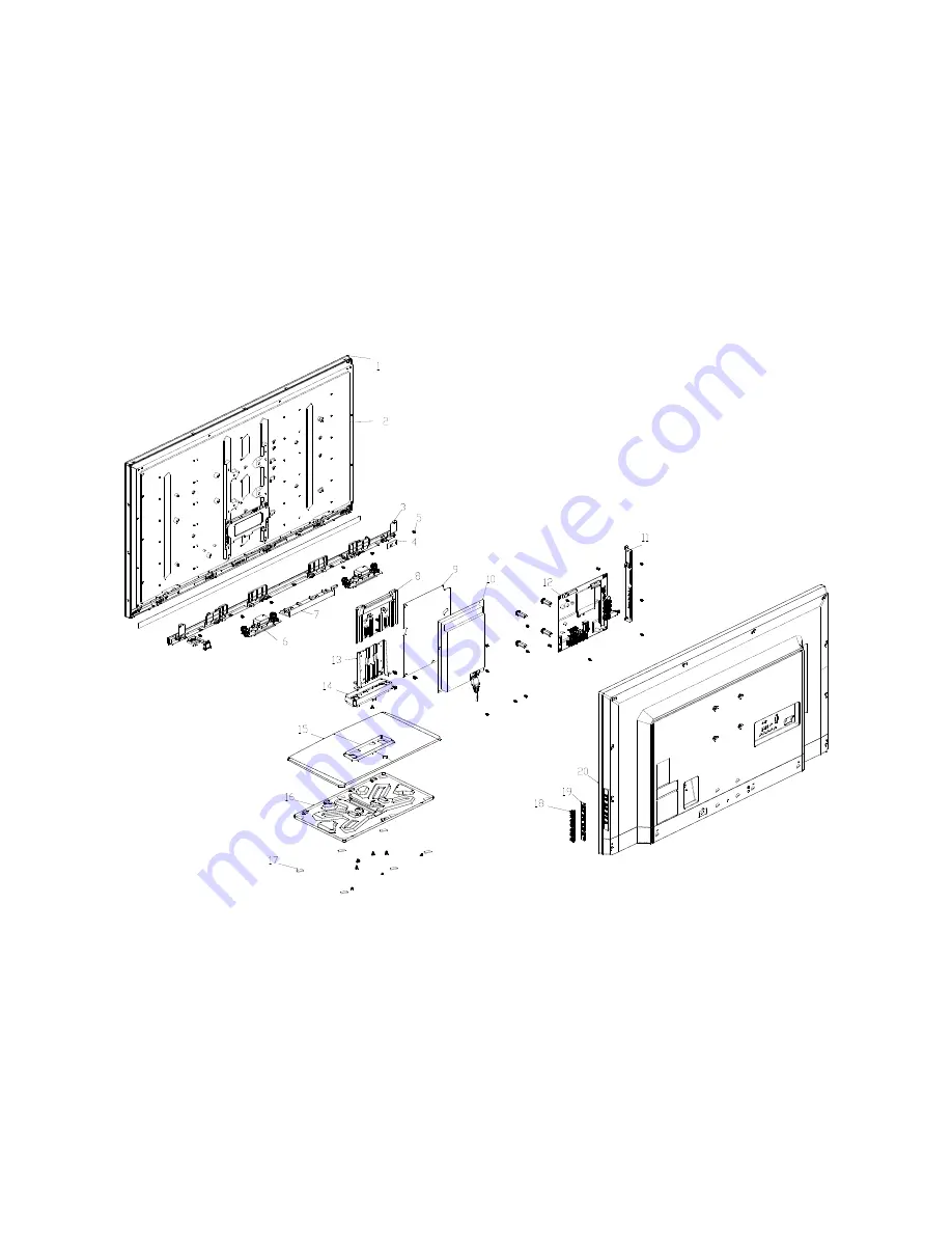 AOC LE32D0330 Service Manual Download Page 50