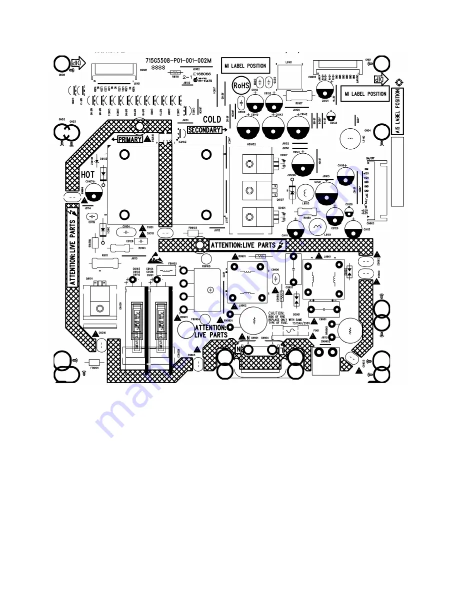 AOC LE32D3330 Service Manual Download Page 36