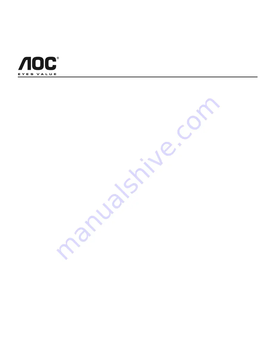 AOC LM720BGE User Manual Download Page 4