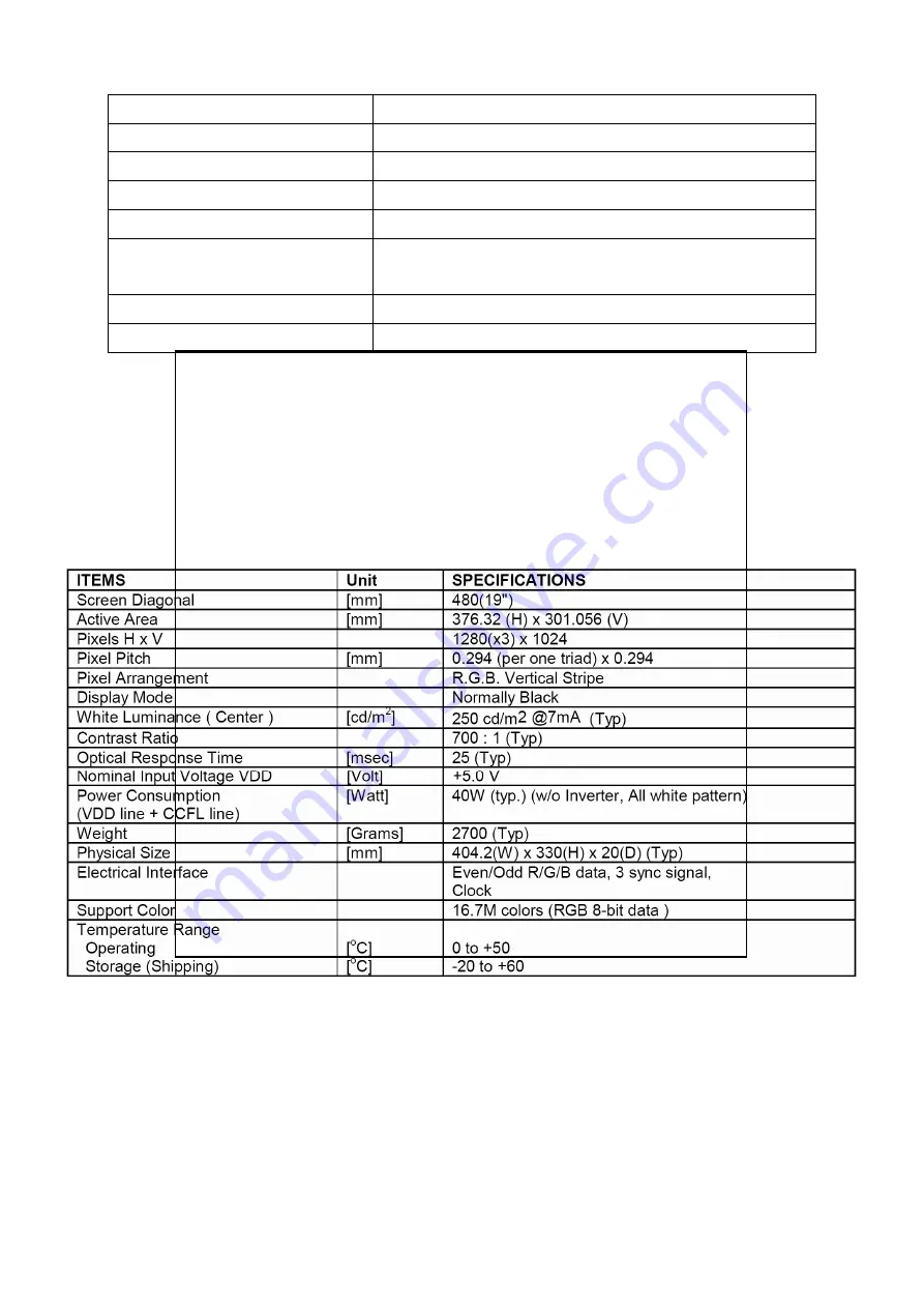 AOC LM927U Service Manual Download Page 11