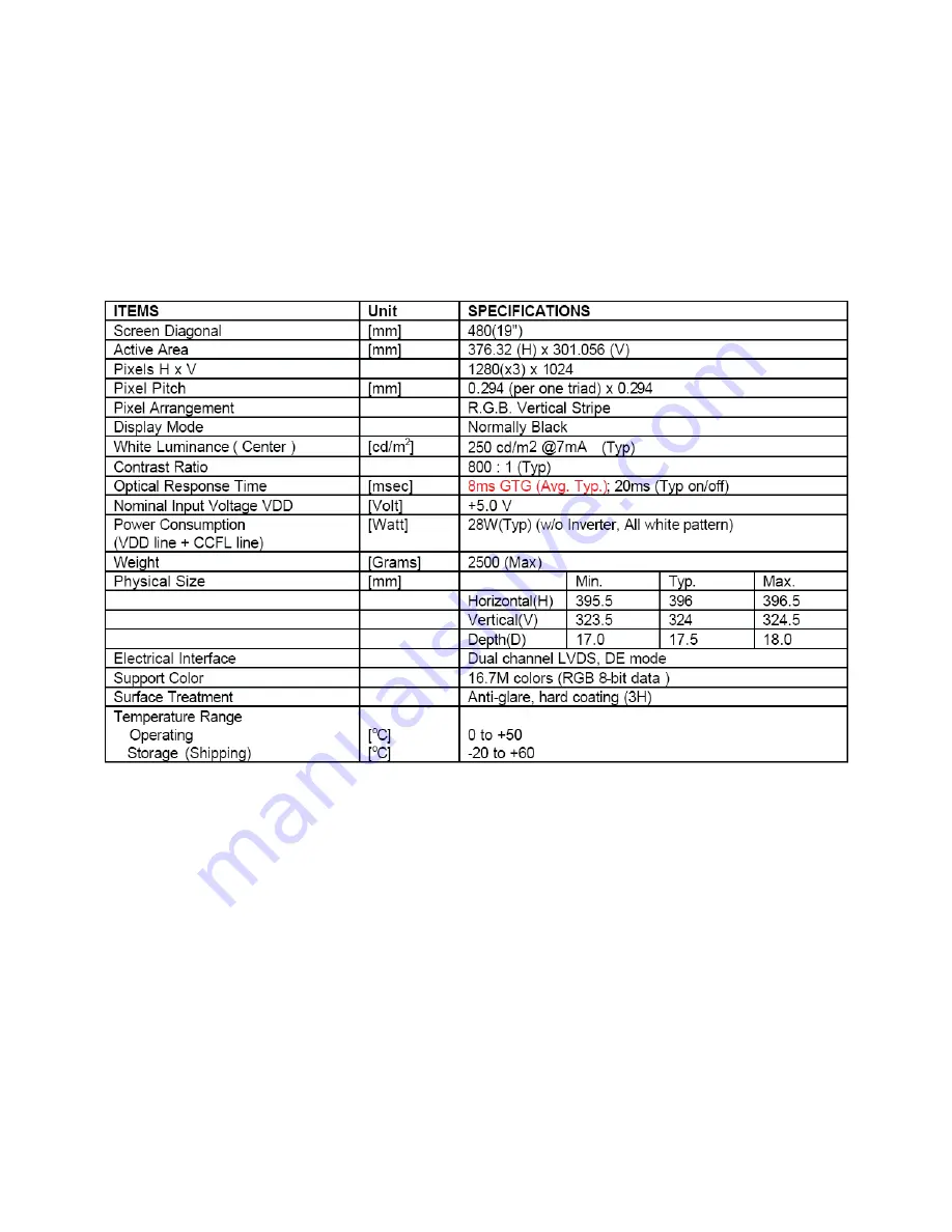 AOC LM92SV Service Manual Download Page 11