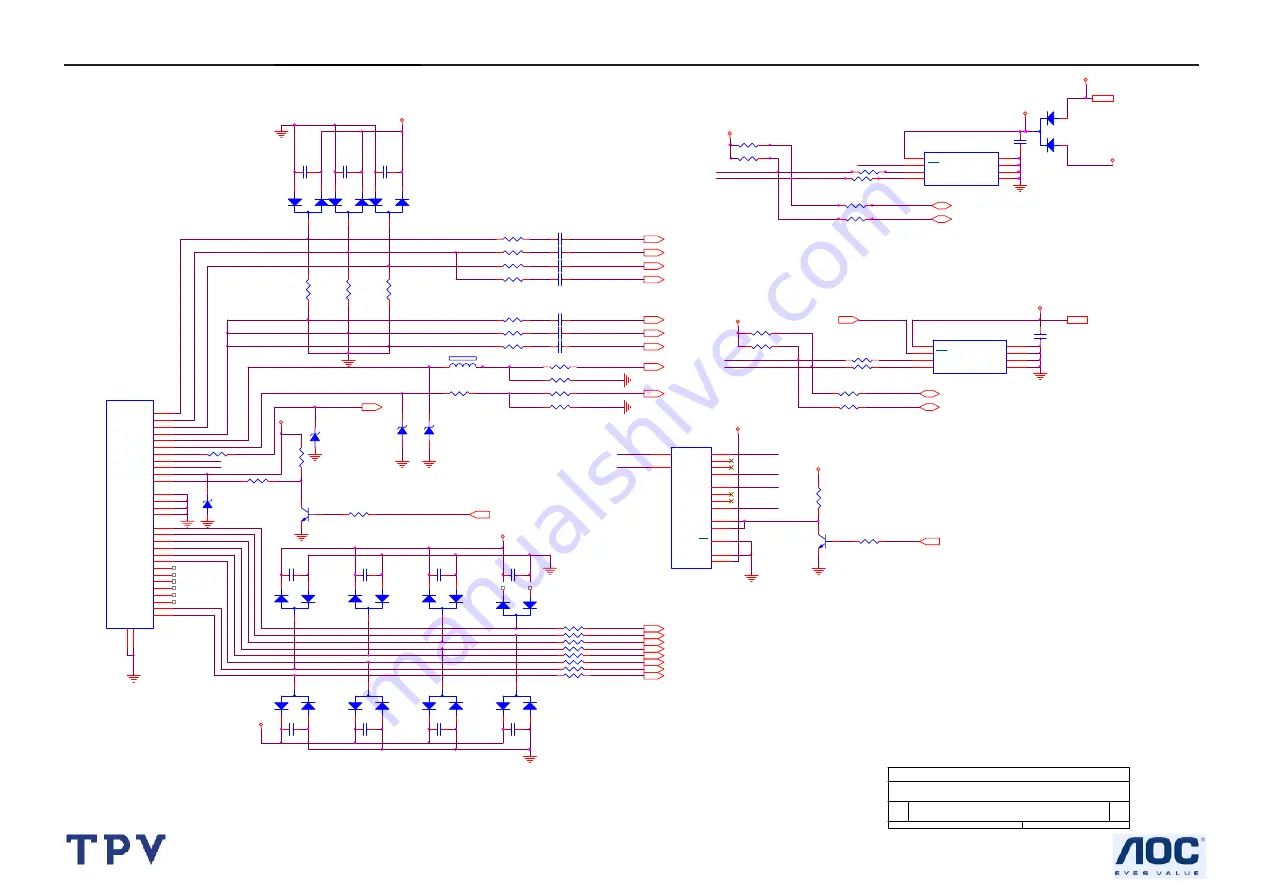 AOC M19W531 Service Manual Download Page 22