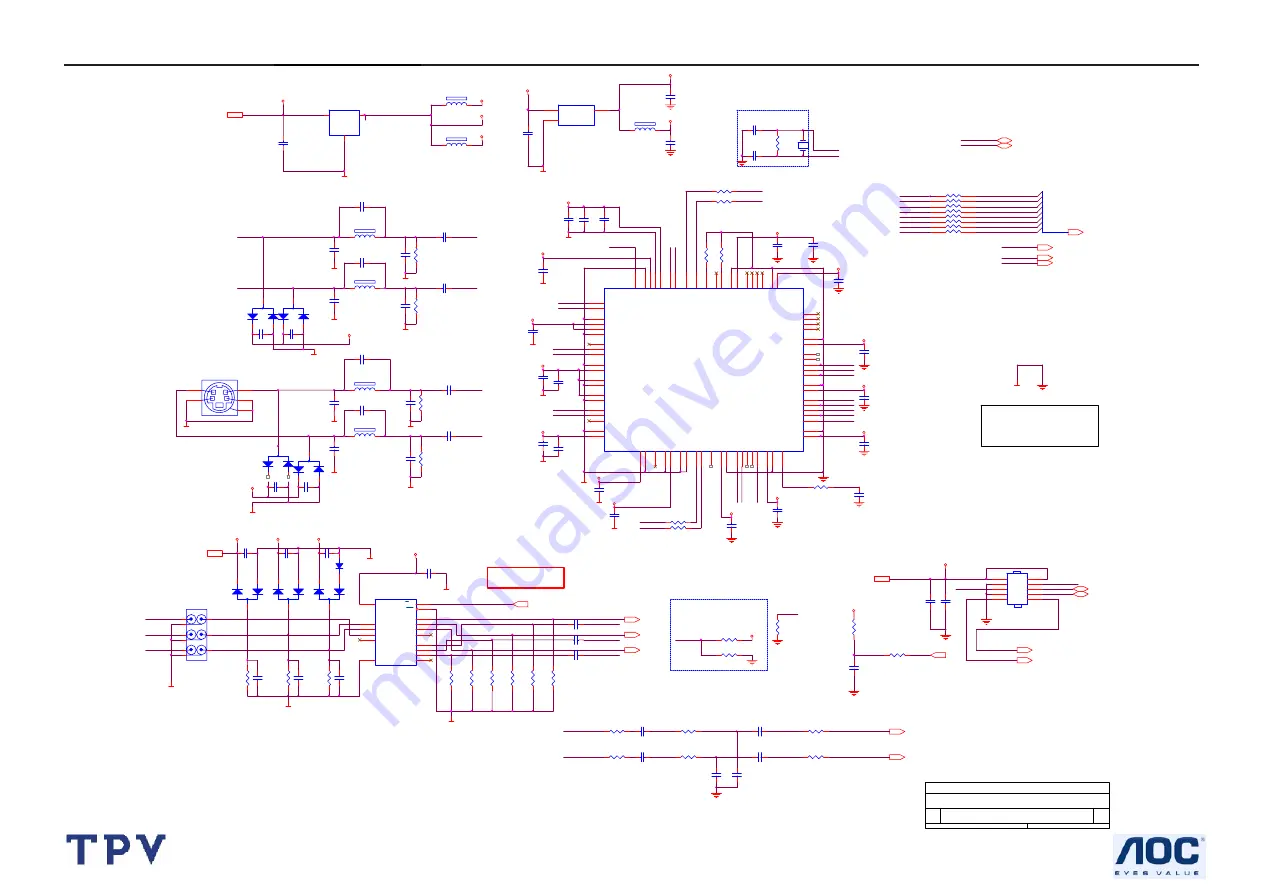 AOC M19W531 Service Manual Download Page 23