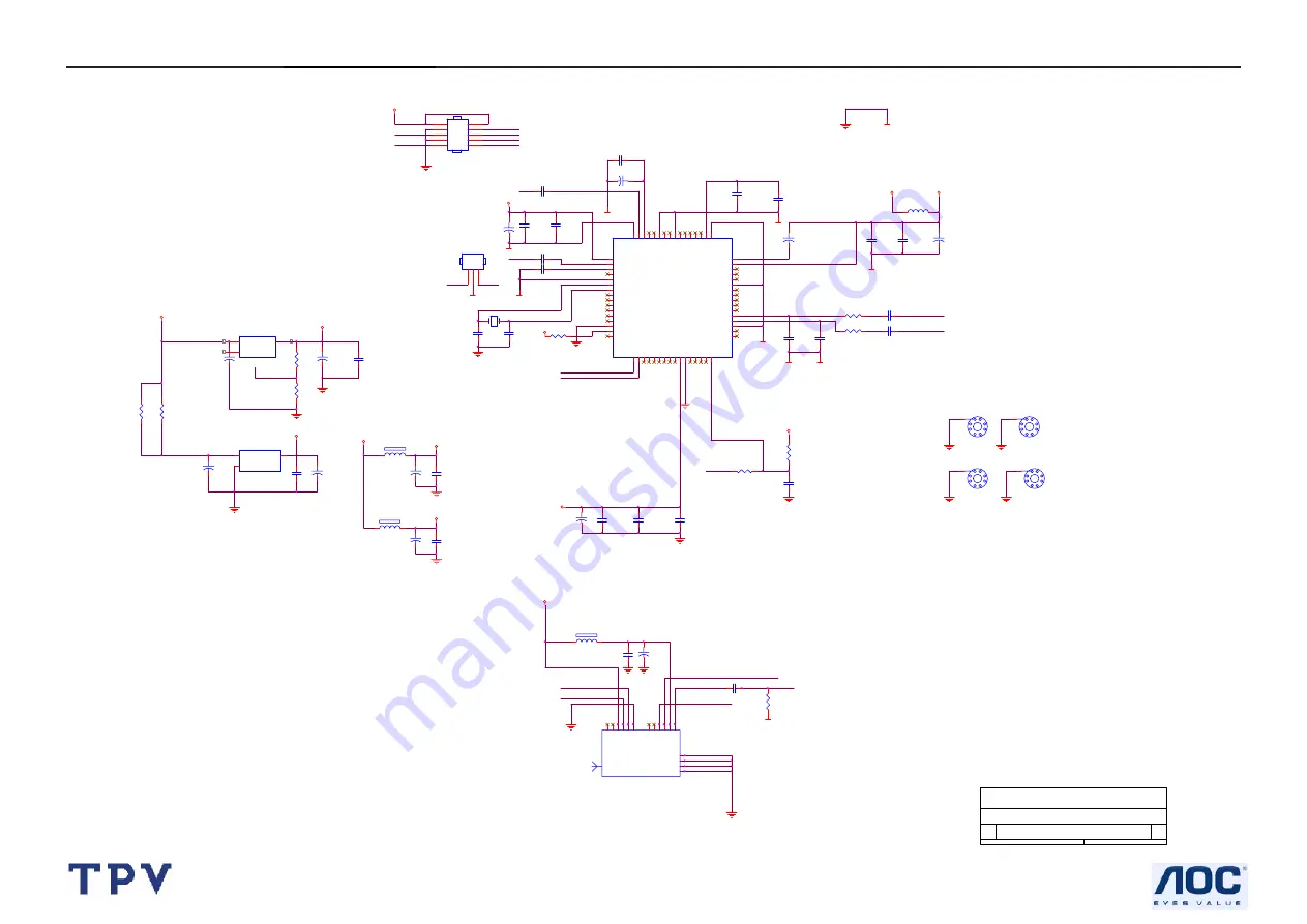 AOC M19W531 Service Manual Download Page 33