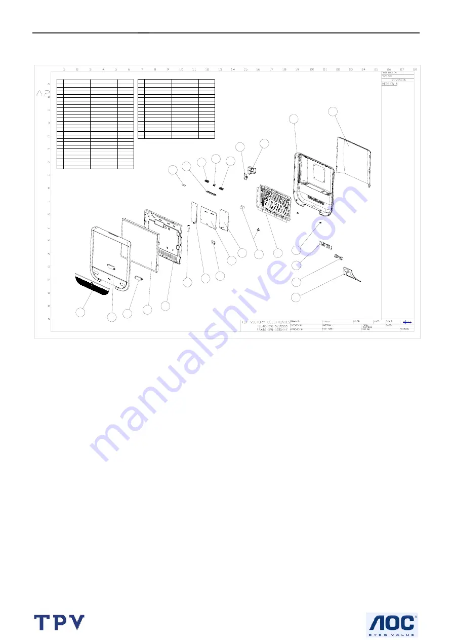 AOC M19W531 Service Manual Download Page 46