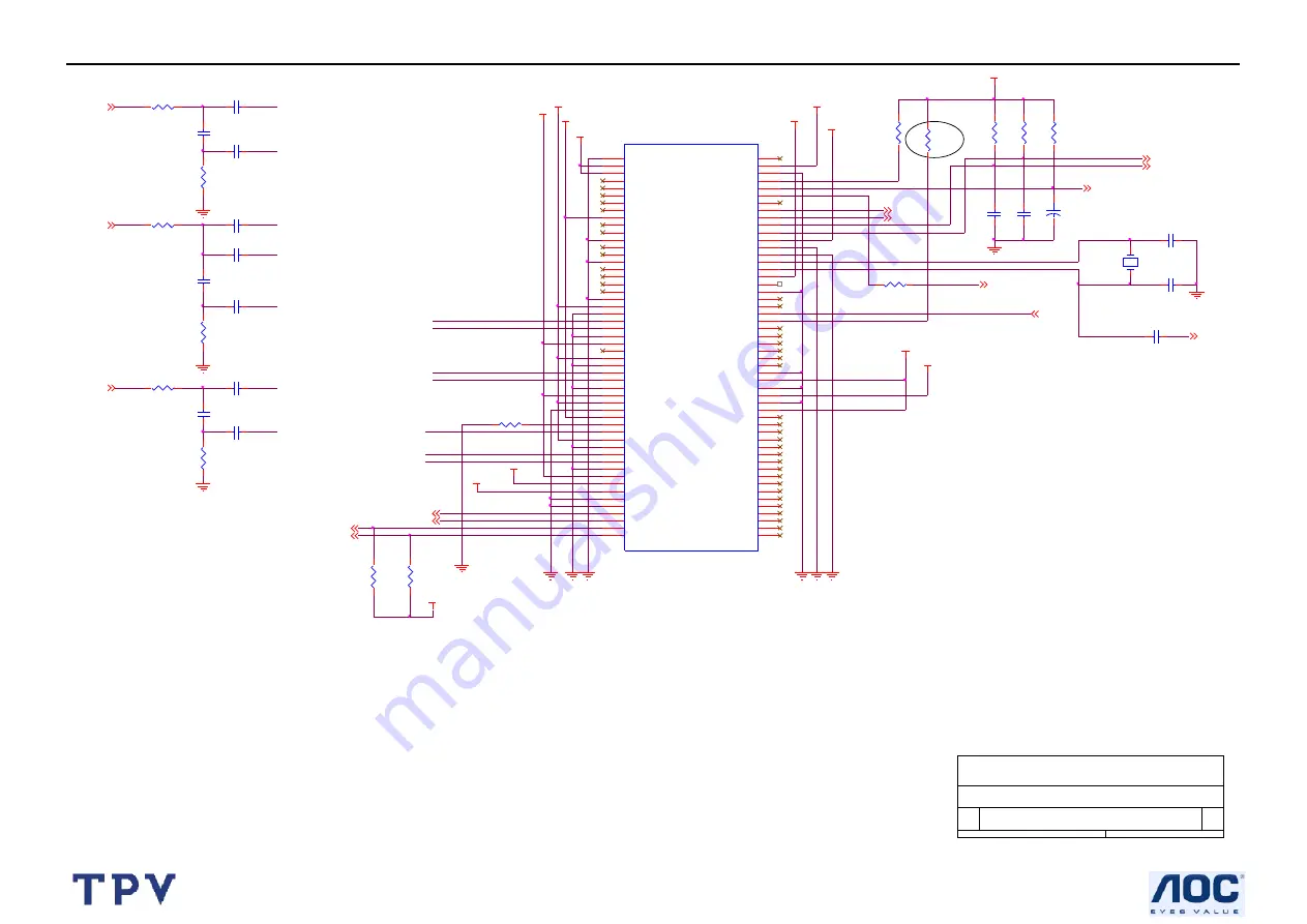 AOC M20S651B Service Manual Download Page 41