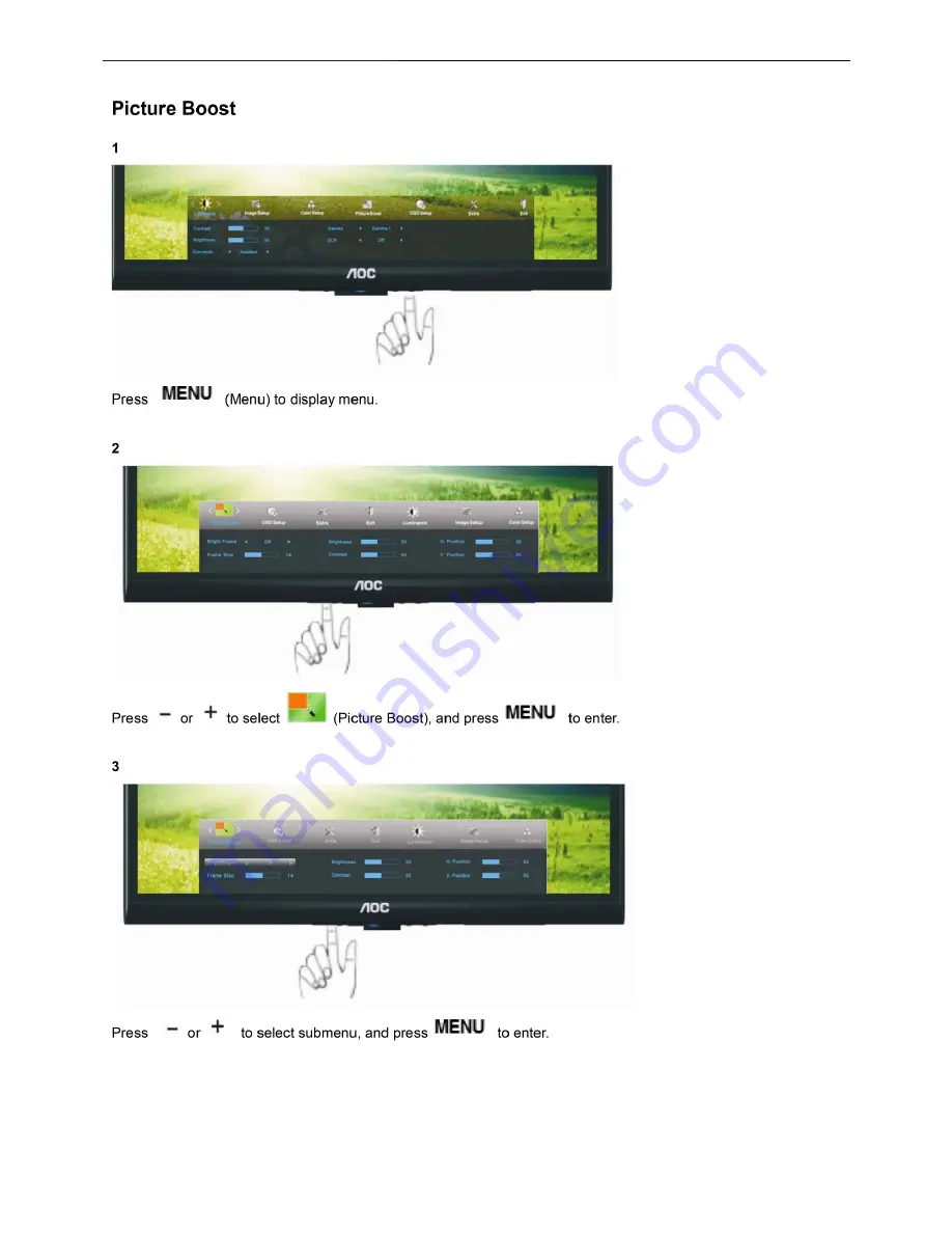 AOC M2752PQU Service Manual Download Page 14