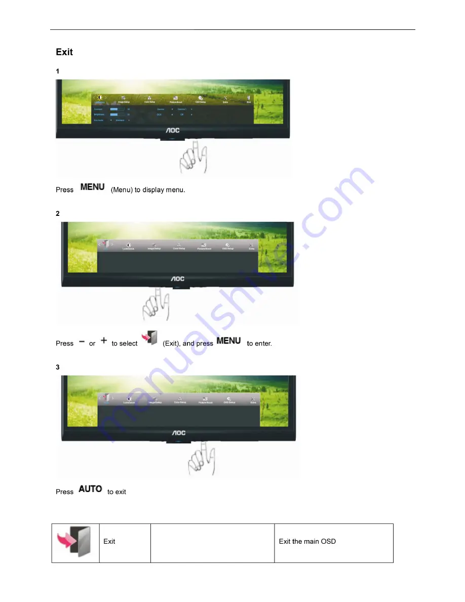 AOC M2752PQU Service Manual Download Page 19