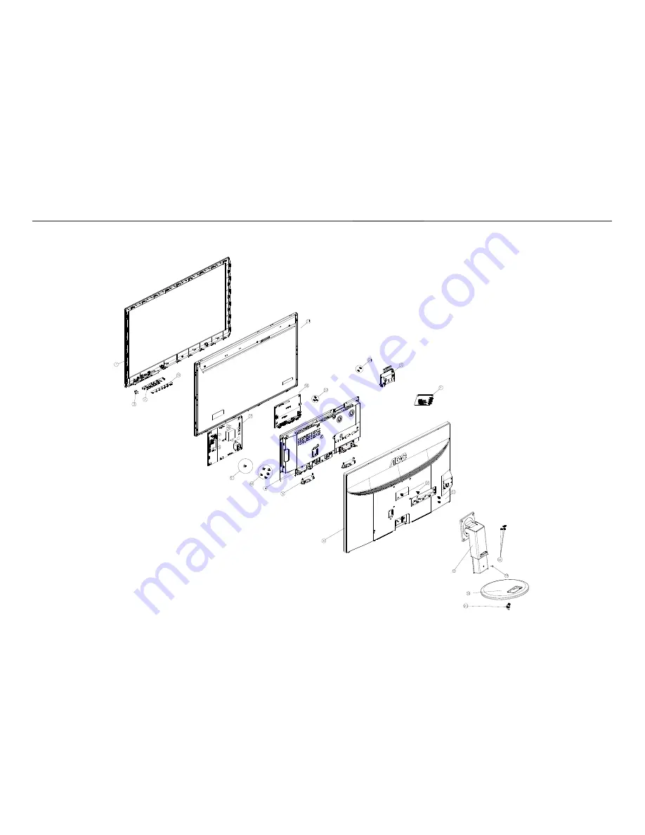 AOC M2752PQU Service Manual Download Page 57