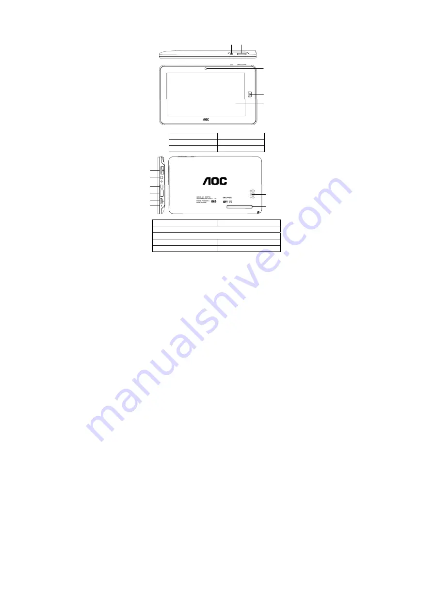 AOC MW0710 User Manual Download Page 8