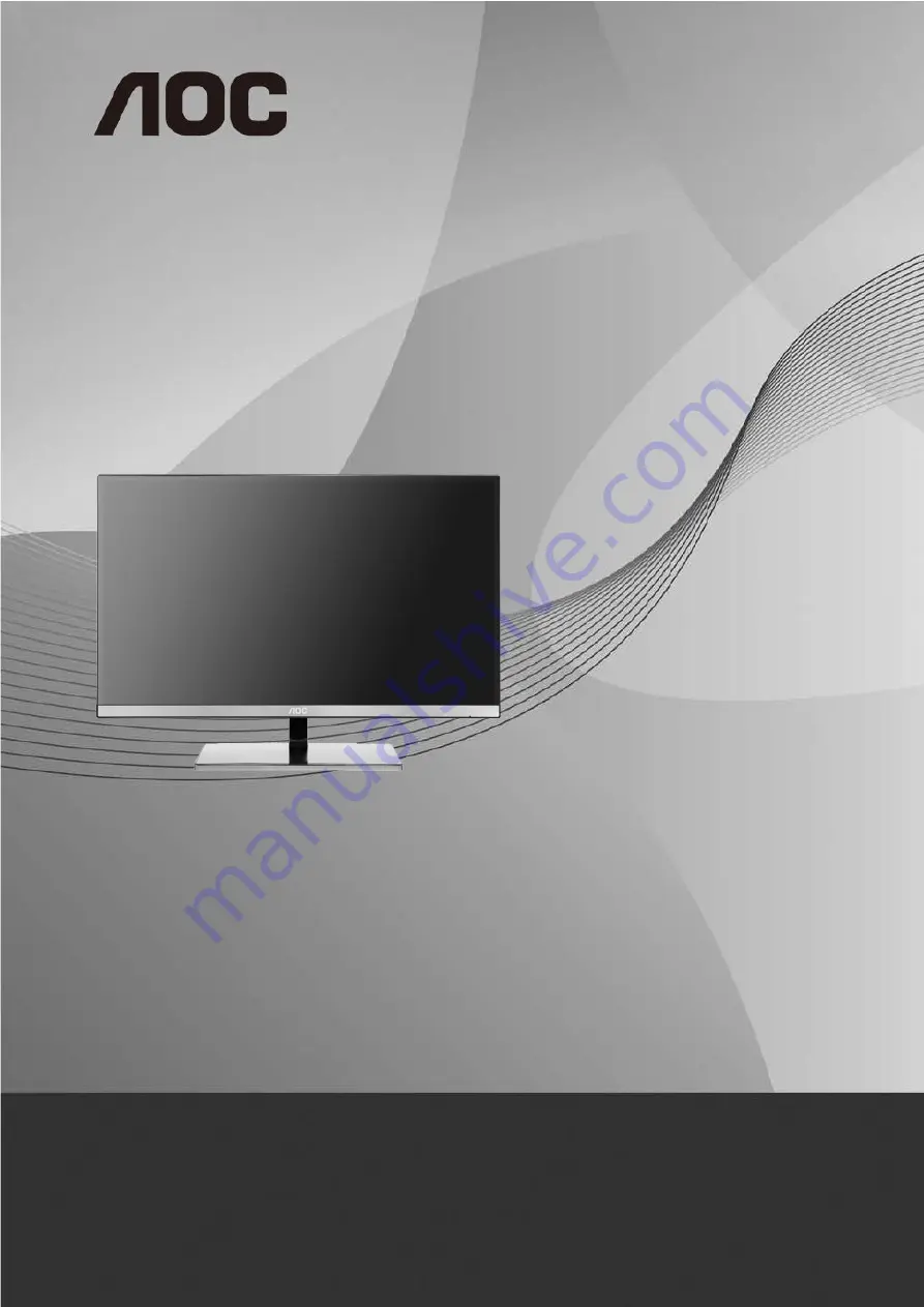 AOC Q2577PWQ User Manual Download Page 1