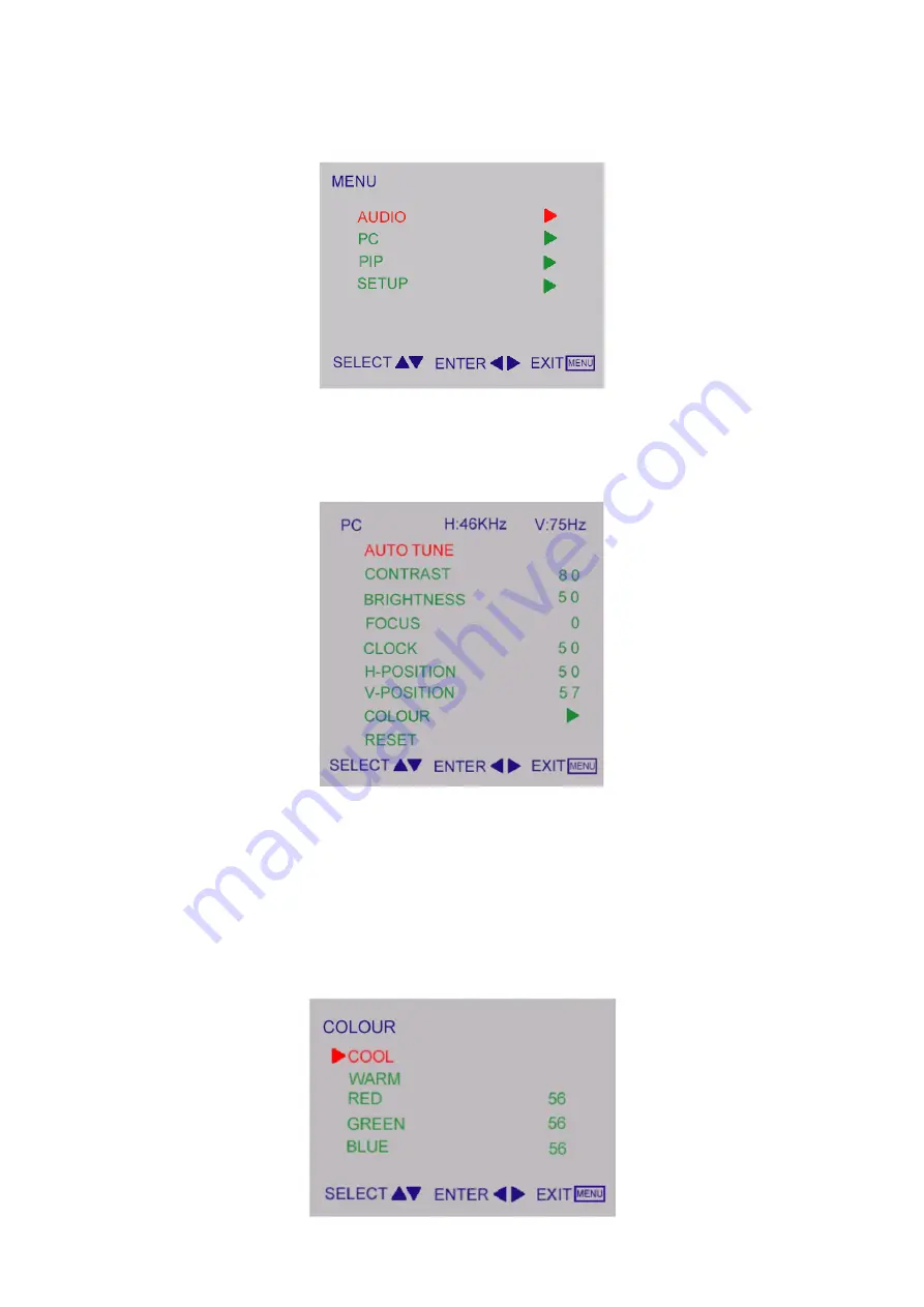 AOC TV1764W-2E Series Service Manual Download Page 8