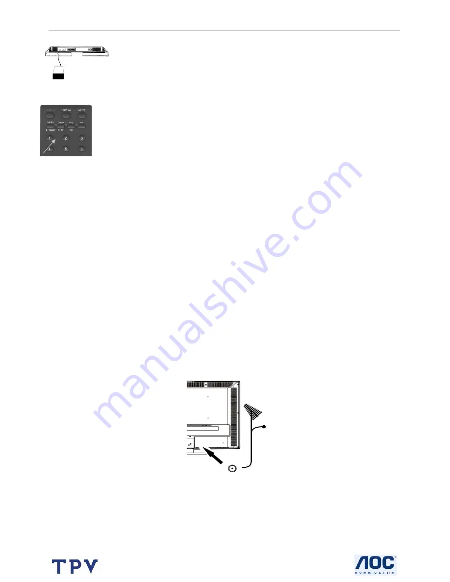 AOC TV3766W Service Manual Download Page 14