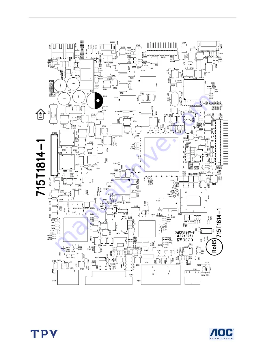 AOC TV3766W Service Manual Download Page 30