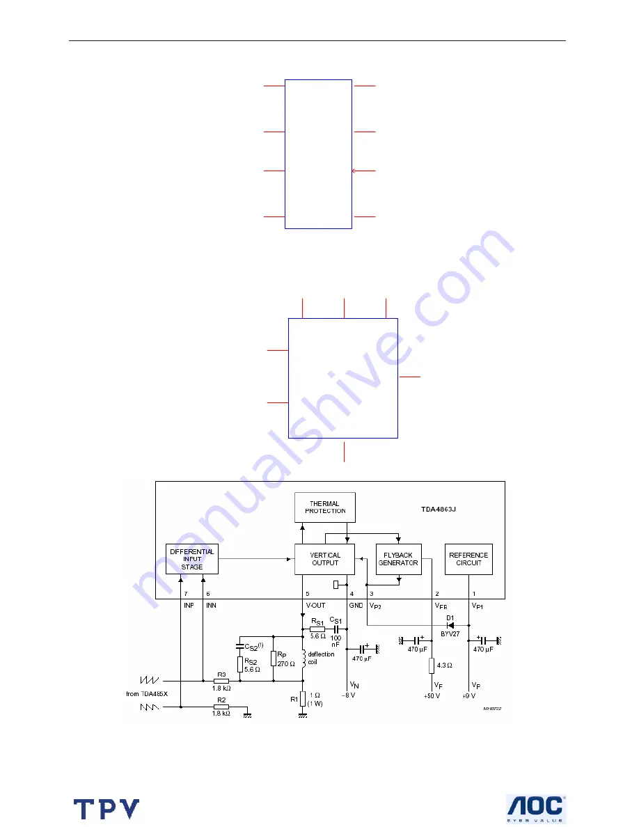 AOC VGA1581 Service Manual Download Page 24