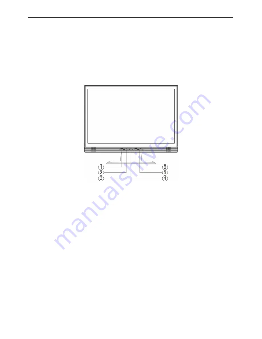 AOC WA17W Service Manual Download Page 6