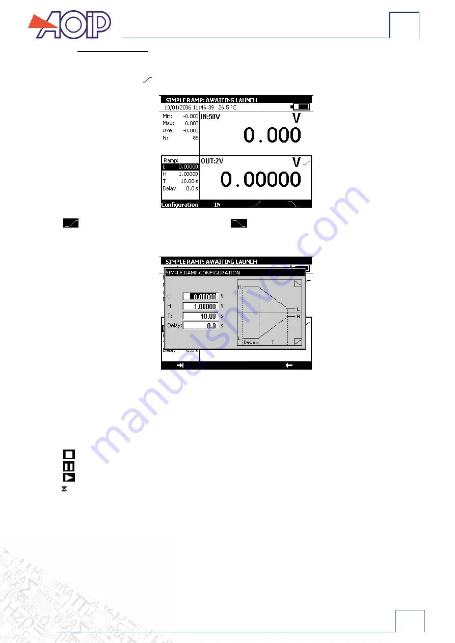 AOIP CALYS 100 Instruction Manual Download Page 133