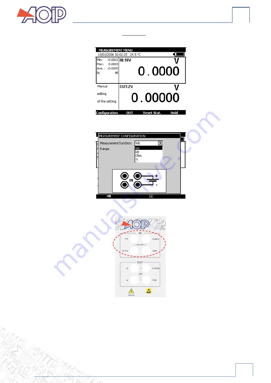 AOIP CALYS 1000 Instruction Manual Download Page 107