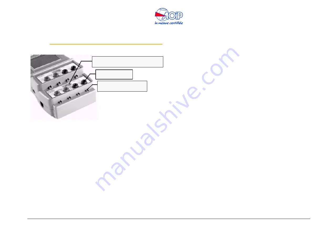 AOIP Calys 120 IS Instruction Manual Download Page 20