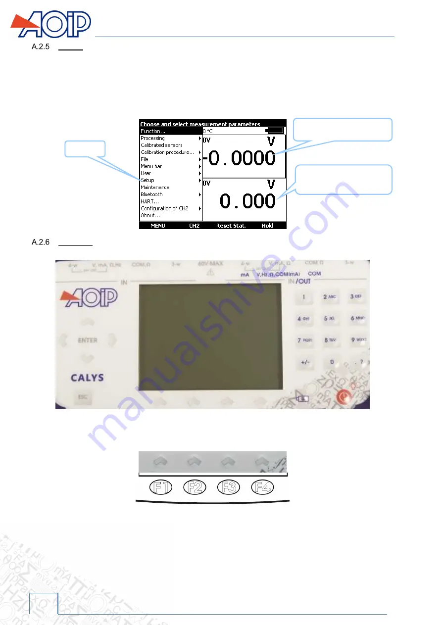 AOIP CALYS 150 Скачать руководство пользователя страница 108