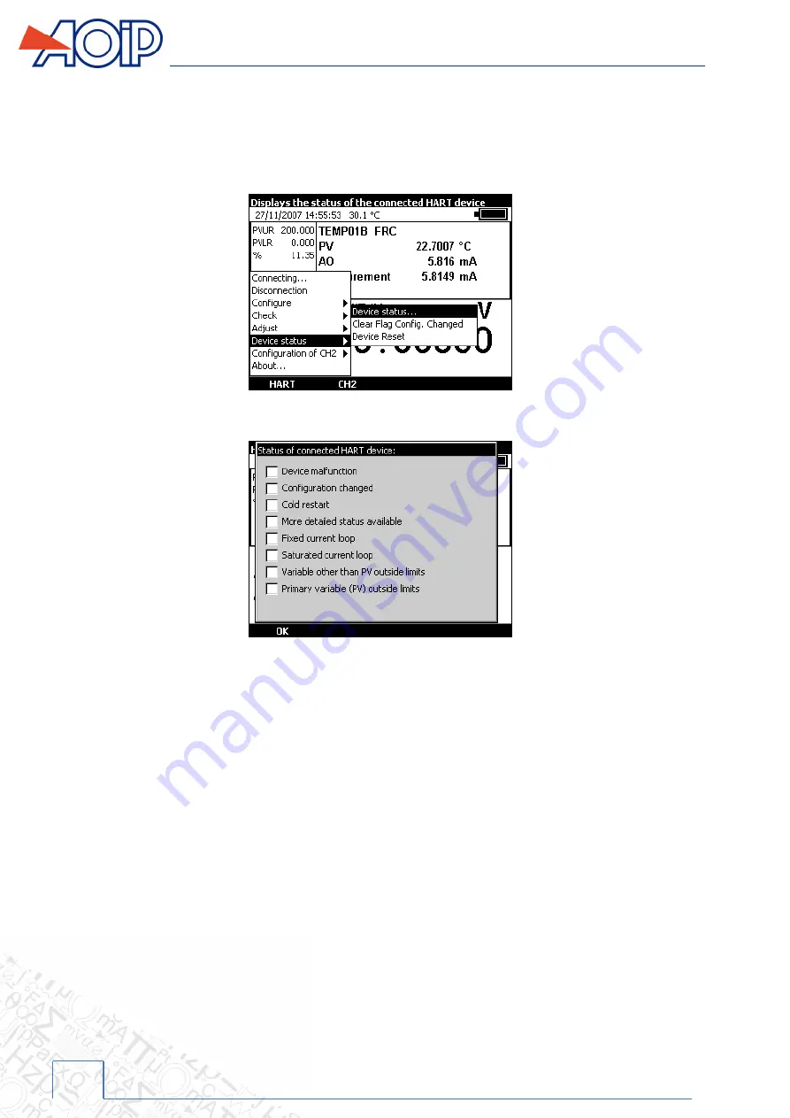 AOIP CALYS 150 Instruction Manual Download Page 146