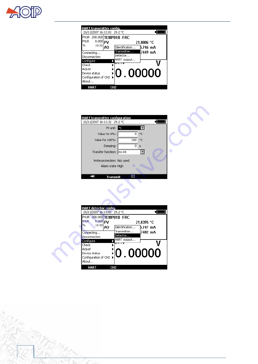 AOIP CALYS 1500 Instruction Manual Download Page 128