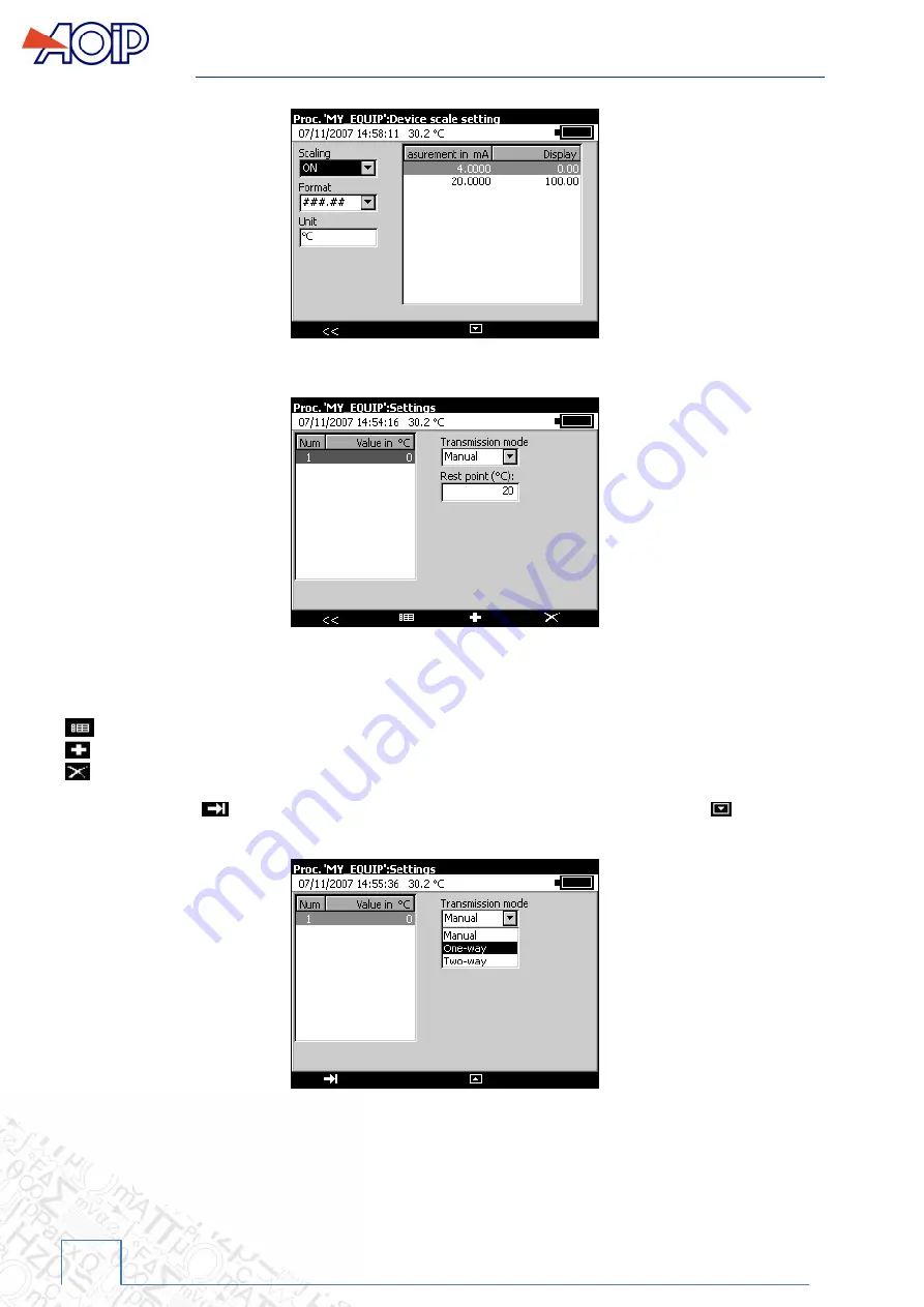 AOIP CALYS 1500 Instruction Manual Download Page 162