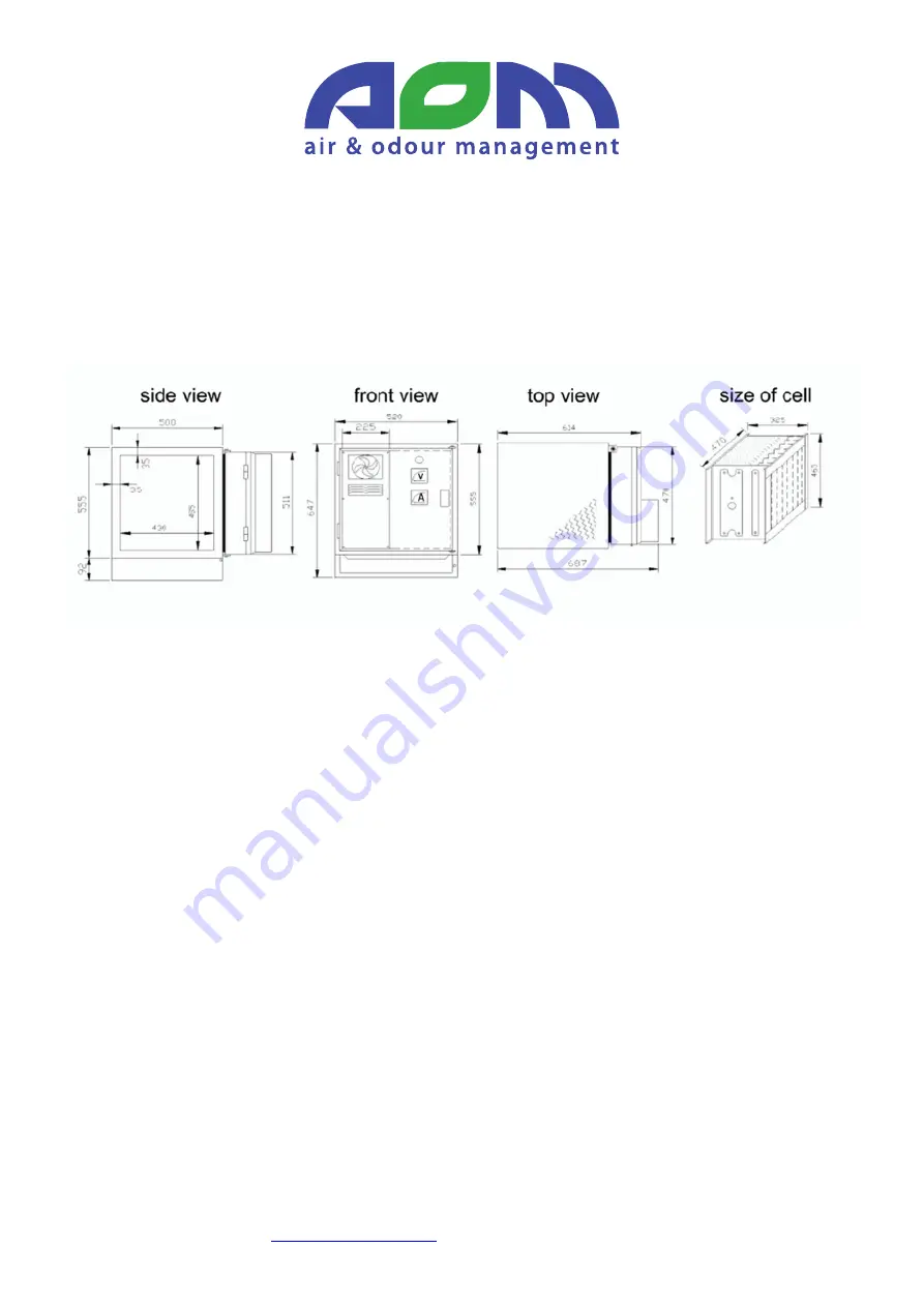 AOM EAN-1200T Installation And Maintenance Manual Download Page 3