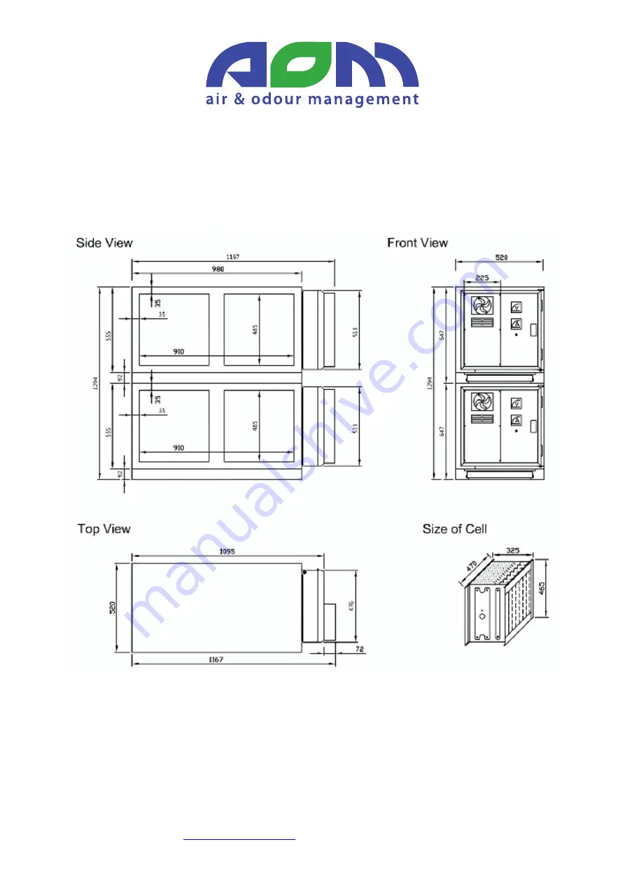 AOM EAN-1200T Installation And Maintenance Manual Download Page 9