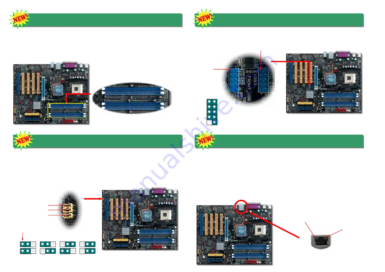 AOpen AX45F-4D Installation Manual Download Page 4