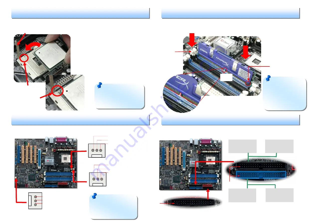 AOpen AX4SG Max II Скачать руководство пользователя страница 3